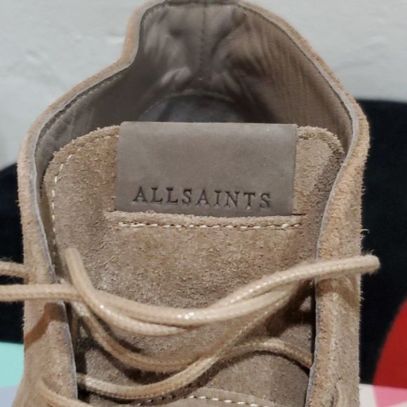 All Saints Kit Lace Chukka Suede Ankle Boots Size 43 Euro US 10 main image 15